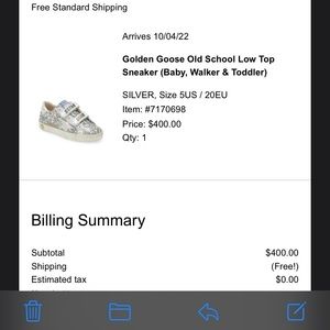 Golden Goose toddler